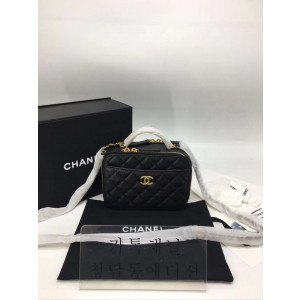 샤넬 22SS 이니셜 로고 탑핸들 베니티 케이스(17.5cm,19cm)