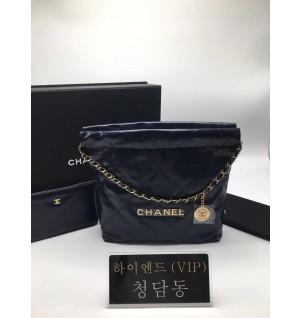 샤넬 22백 스몰 (upgrade ver.) (컬러 네이비)