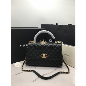 샤넬 코코핸들 미디움 빈티지골드