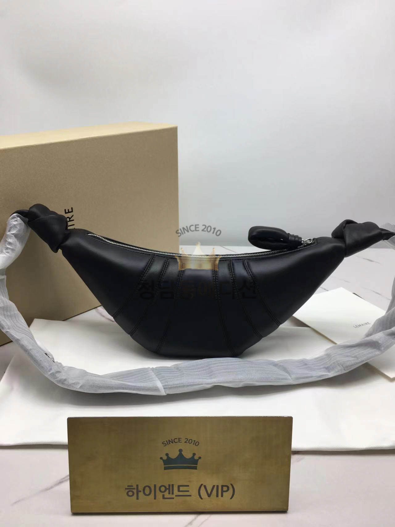 르메르 크로아상 범백 (컬러 블랙) (36.5cm/56cm)