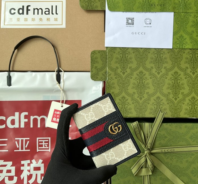 구찌 GG 오피디아 카드 케이스