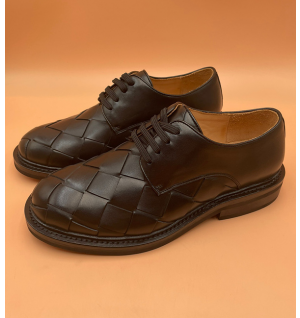 보테가베네타 인트레치아토 로퍼 블랙 (남성용)