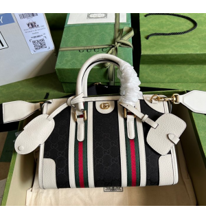 구찌 더블G 스몰 탑 핸들백 715772