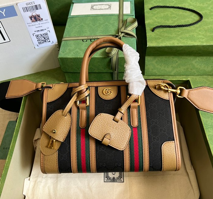 구찌 더블G 스몰 탑 핸들백 715772