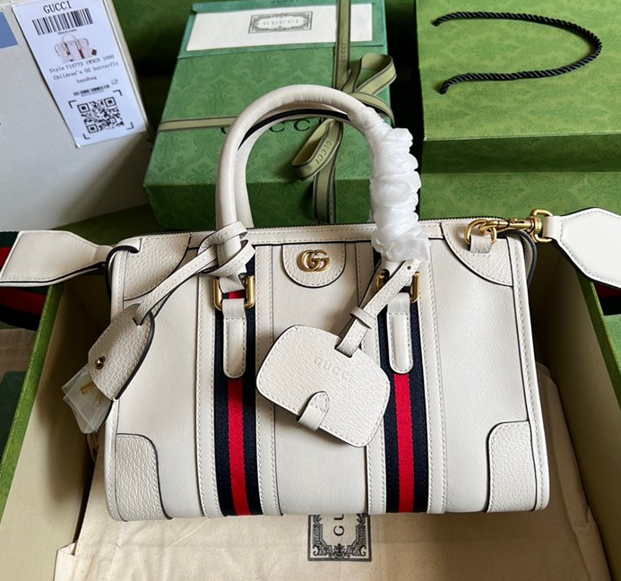 구찌 더블G 스몰 탑 핸들백 715772