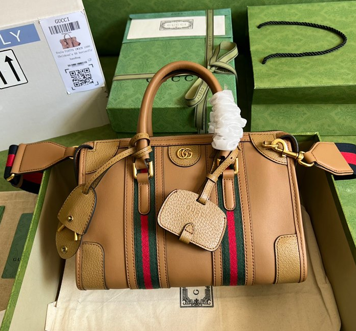 구찌 더블G 스몰 탑 핸들백 715772