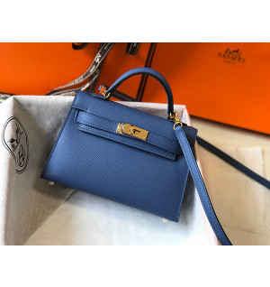 에르메스 미니 켈리 반수공 (가죽 앱송)