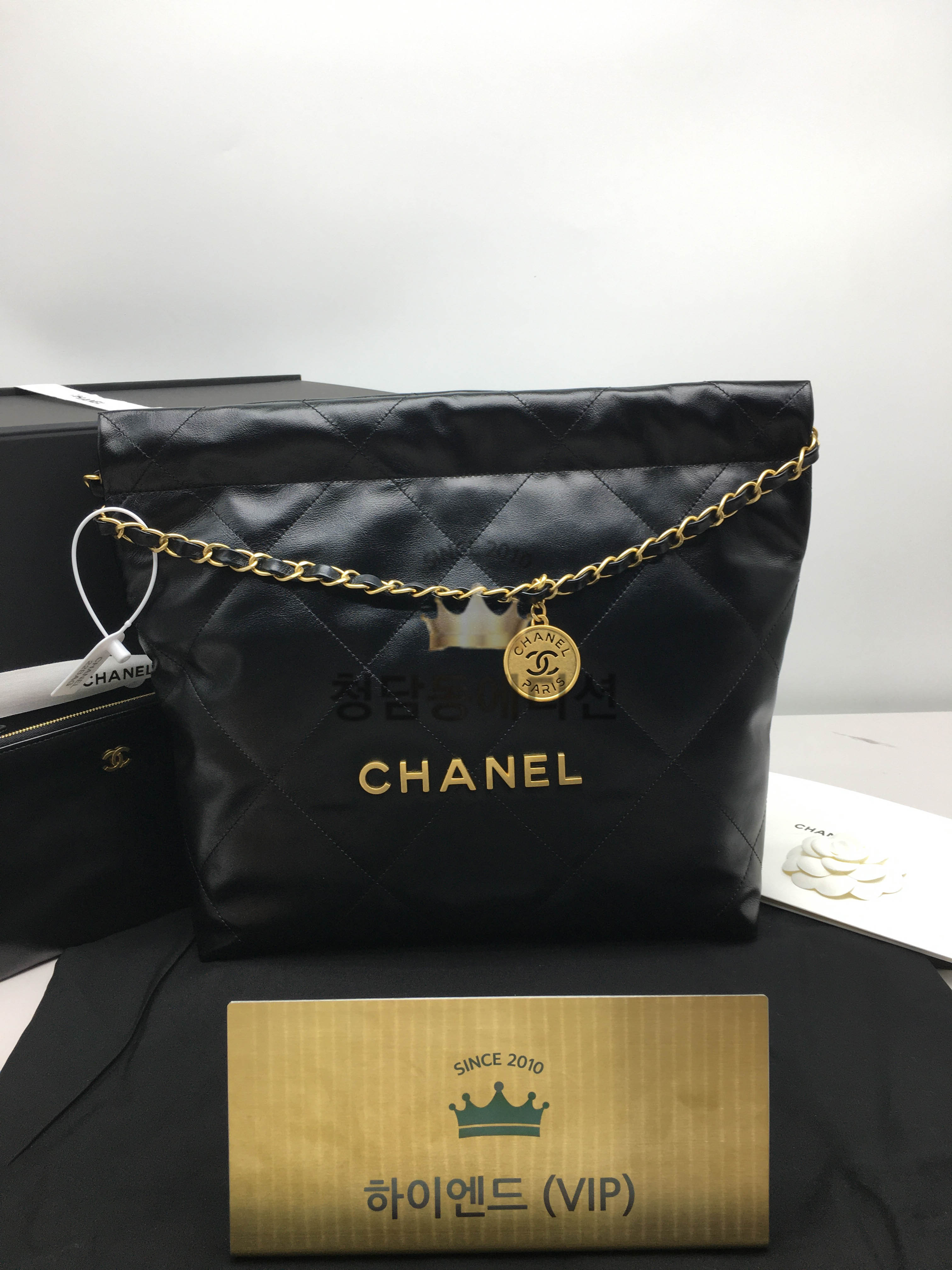 샤넬 22백 스몰 (upgrade ver.) (하이엔드급) (컬러 블랙)