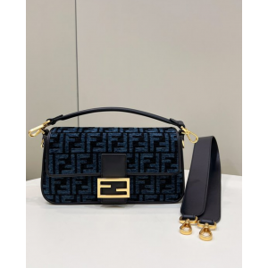 펜디 패브릭 바게트 백