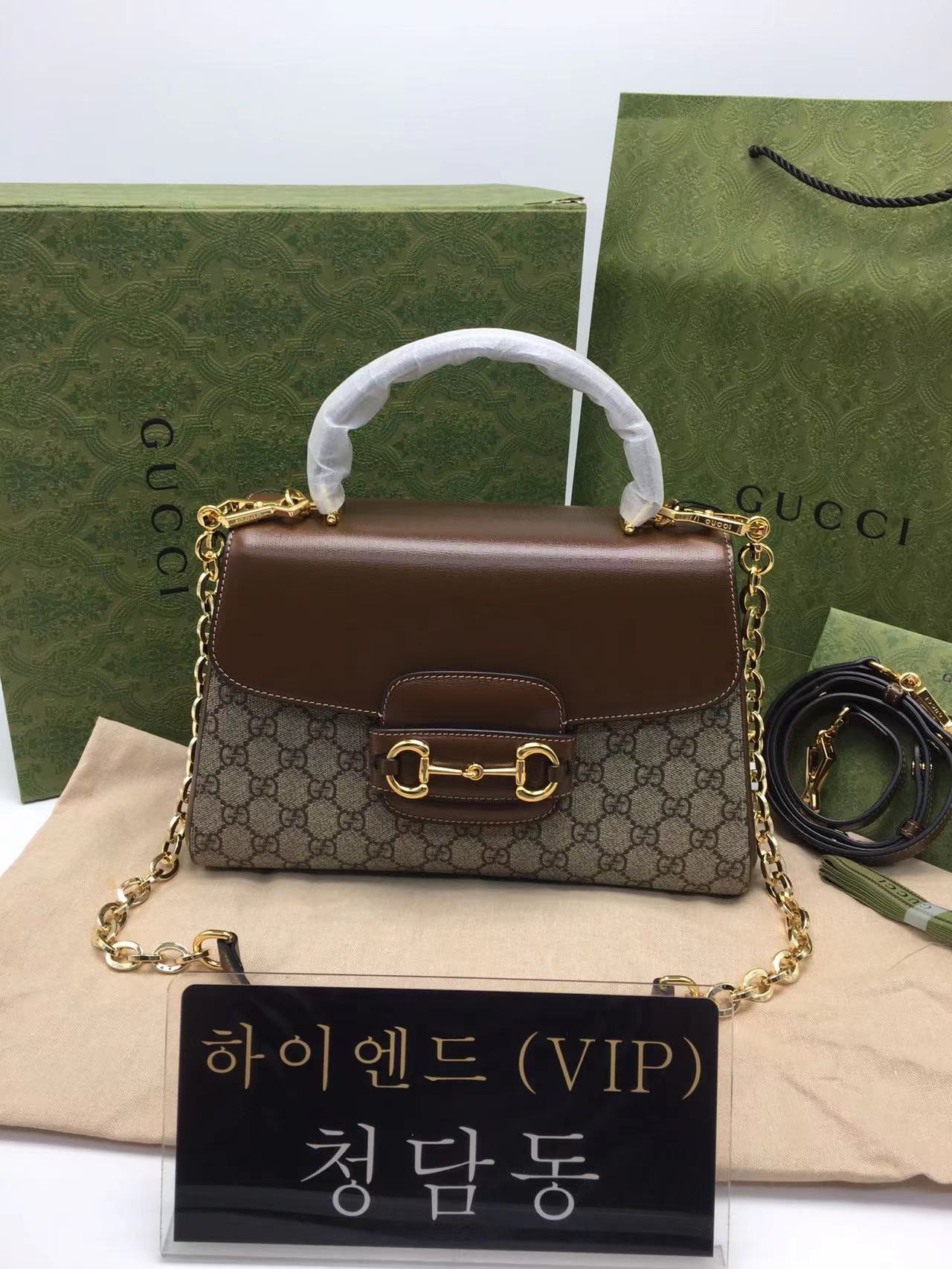 구찌 1955 홀스빗 미디엄 숄더백 702049