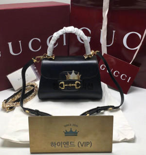 구찌 1955 홀스빗 탑핸들백 703848