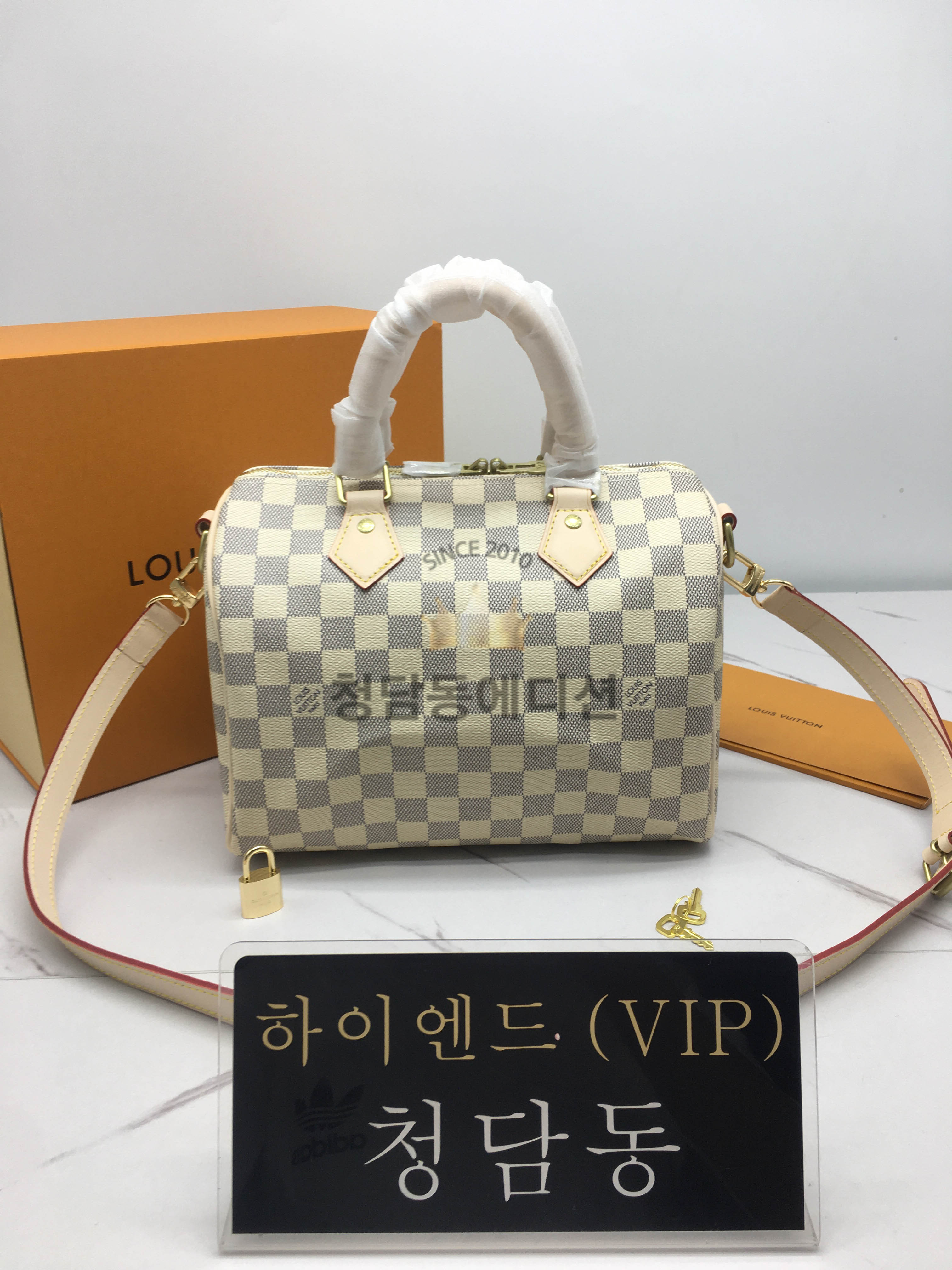 루이비통 스피디 다미에 아주르 25 N41374