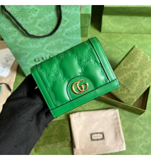 구찌 GG 마틀라세 카드 케이스 지갑 723786