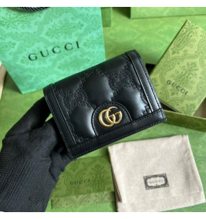구찌 GG 마틀라세 카드 케이스 지갑 723786