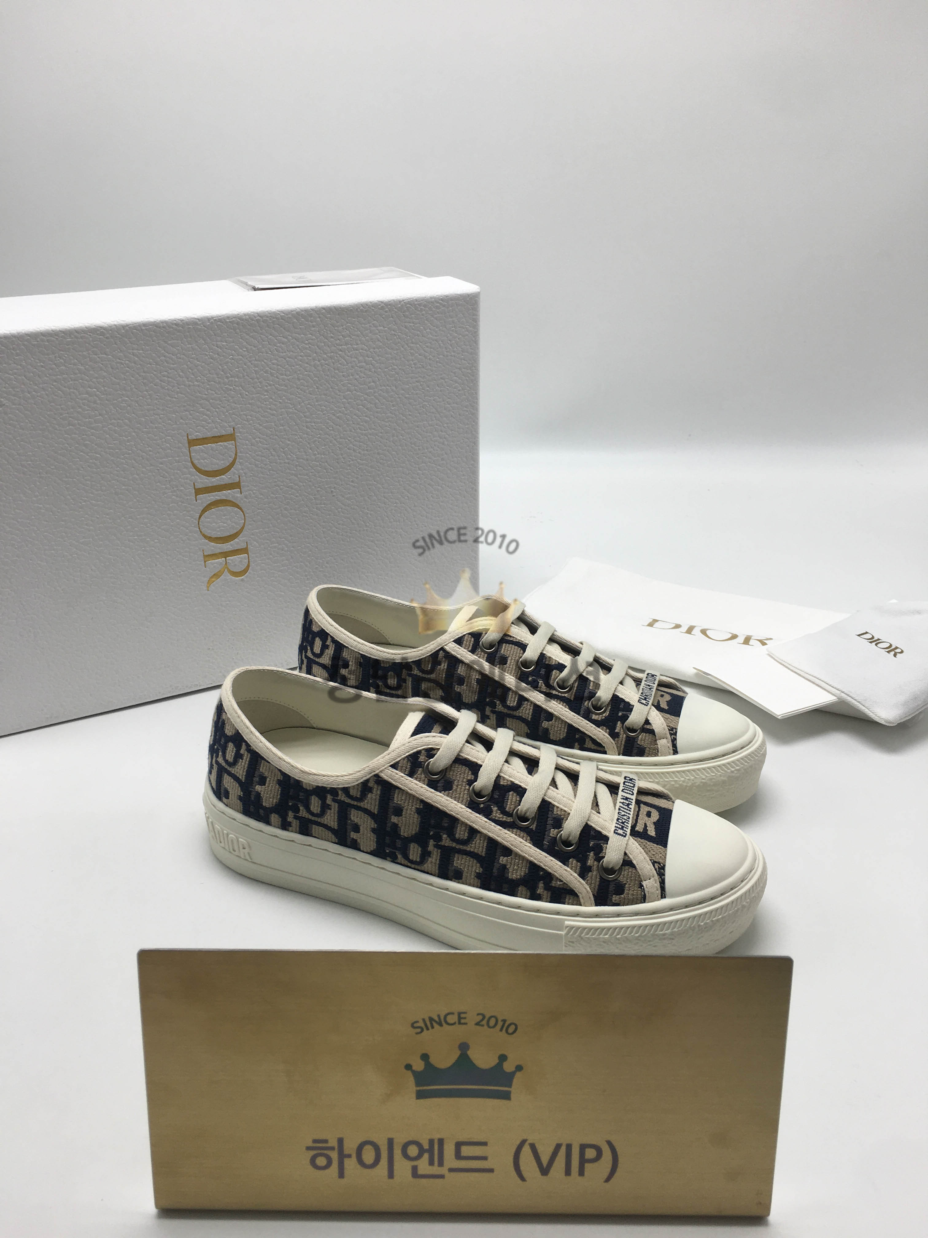 디올 워크앤 디올 오블리크 스니커즈