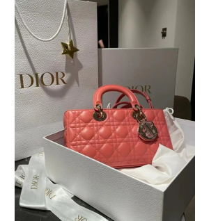 디올 CD-JOY 까나쥬 숄더백 미디움