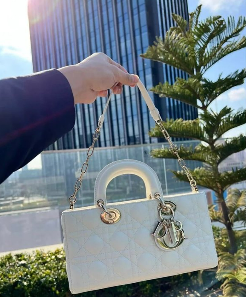 디올 CD-JOY 까나쥬 숄더백 미디움