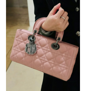 디올 CD D-JOY 까나쥬 숄더백 미디움