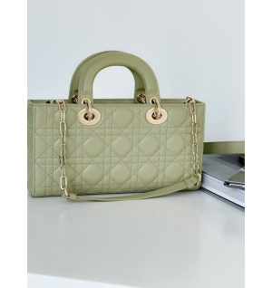 디올 CD D-JOY 까나쥬 숄더백 미디움