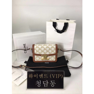 셀린느 트리오페 숄더백 틴