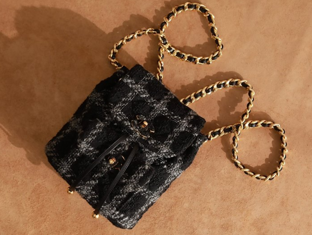 샤넬 22C 듀마 백팩 스몰 트위드 (하이엔드급)