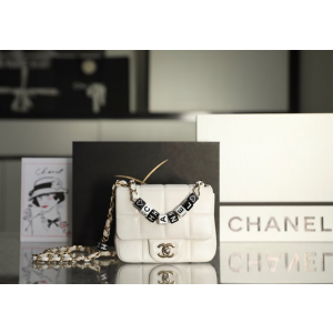 샤넬 23C 미니 램스킨 플랩 백