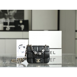 샤넬 23C 미니 램스킨 플랩 백