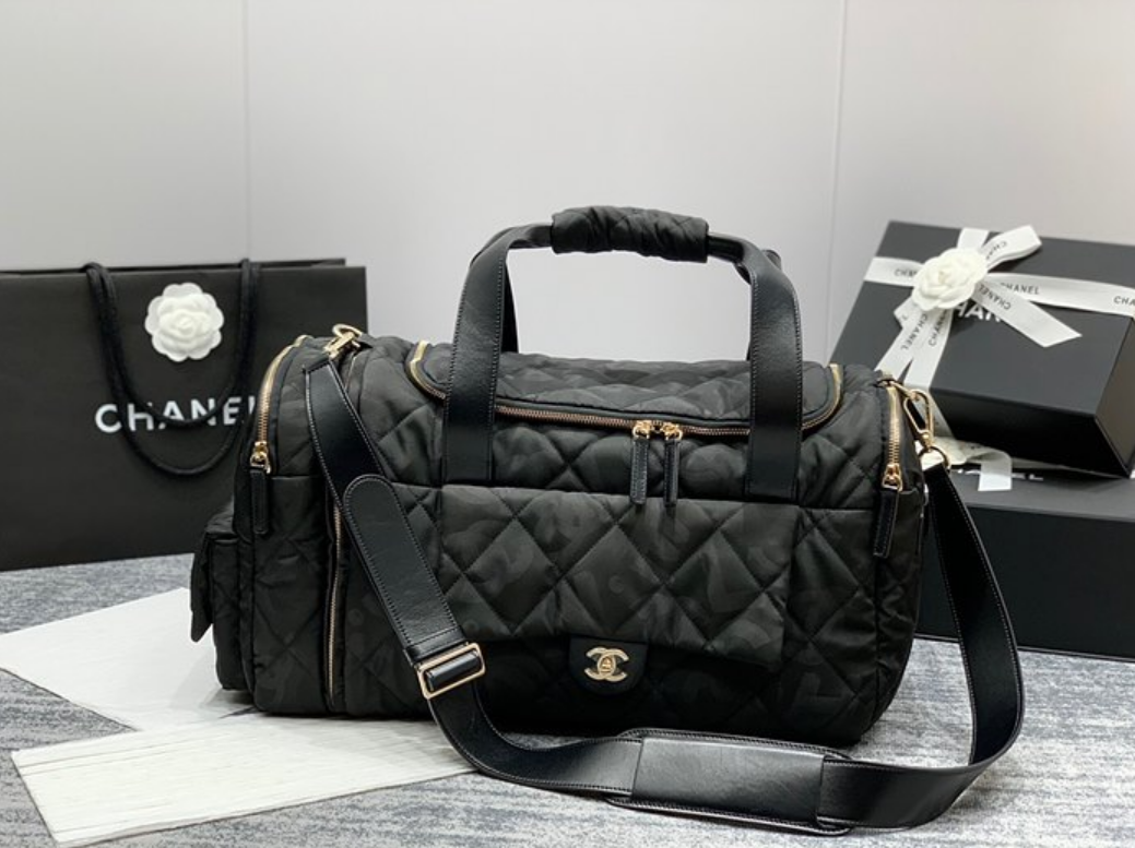 샤넬 코코 네쥬 턴락 트레블백 AS3532