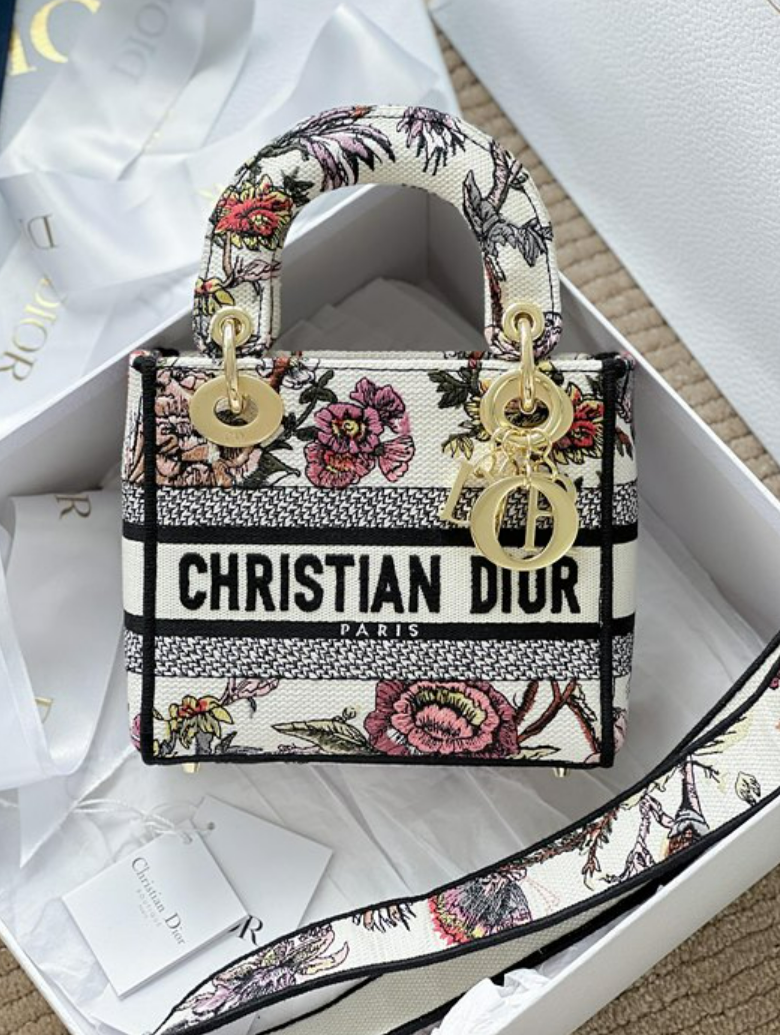 디올 레이디 D-Lite 미니 백