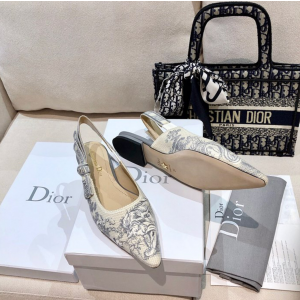 디올 j'a dior 슬링백 플랫 (내부각인 버전)