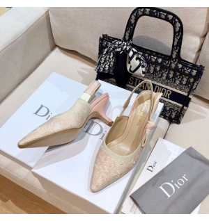 디올 j'a dior 슬링백 미들 힐 (내부각인 버전)