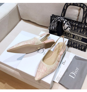 디올 j'a dior 슬링백 플랫 (내부각인 버전)