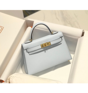 에르메스 미니 켈리 반수공 (가죽 앱송)