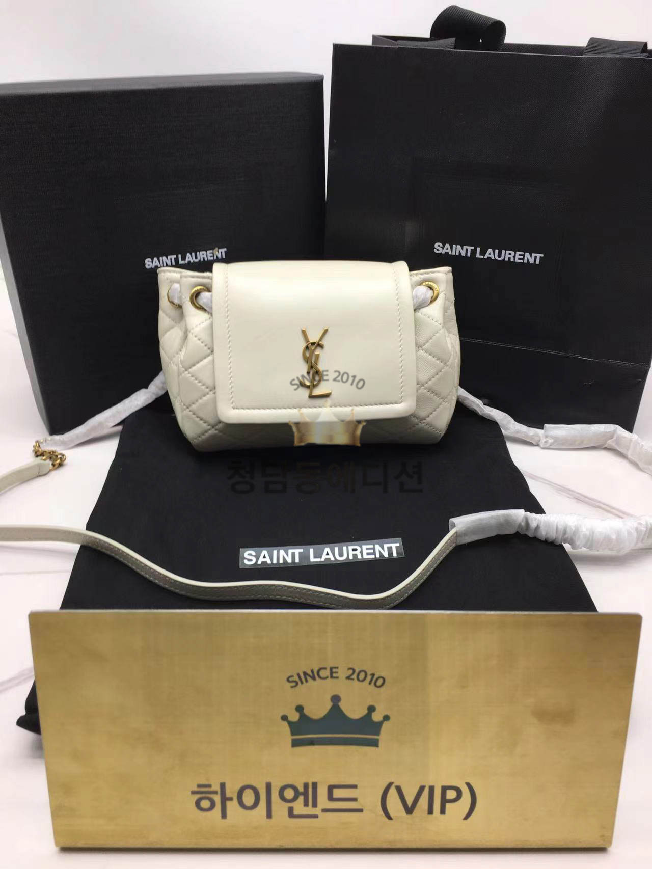 생로랑 노리타 미니 숄더백 672738