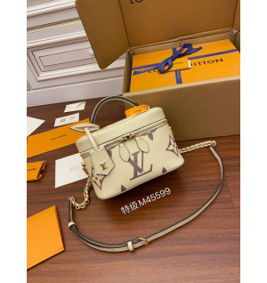 루이비통 바이컬러 앙프렝뜨 베니티백PM M45599
