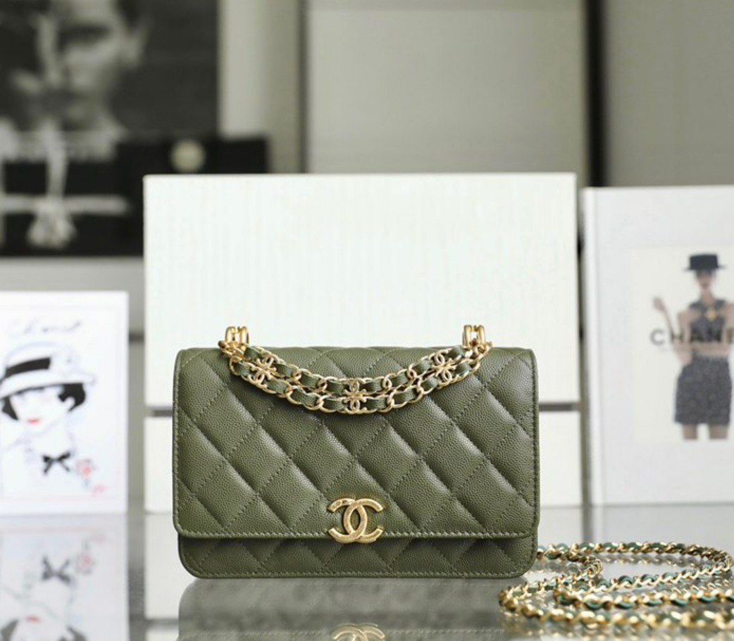 샤넬 22K 코코퍼스트 핸들 WOC