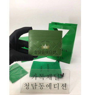 보테가베네타 인트레치아토 신용카드 케이스 731956