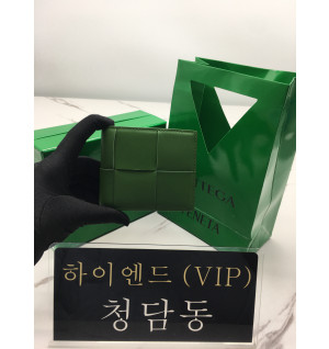보테가베네타 인트레치아토 폴더형 반지갑 649603