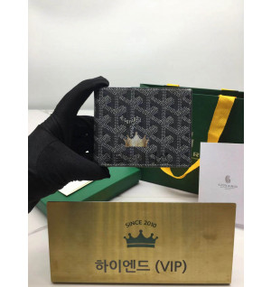 고야드 빅투와르 반지갑 (컬러 차콜 그레이)