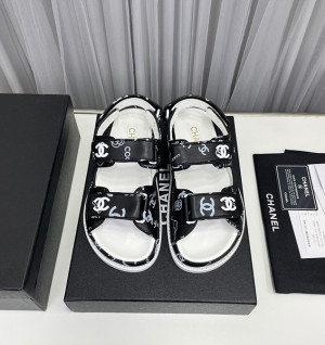 샤넬 벨크로 샌들