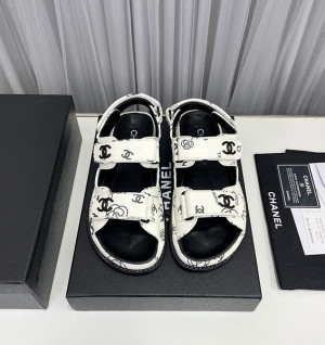 샤넬 벨크로 샌들