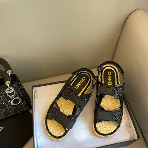 샤넬 벨크로 샌들