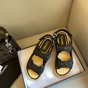 샤넬 벨크로 샌들