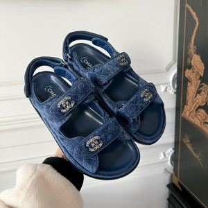 샤넬 벨크로 샌들