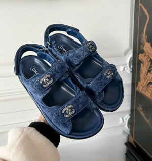 샤넬 벨크로 샌들