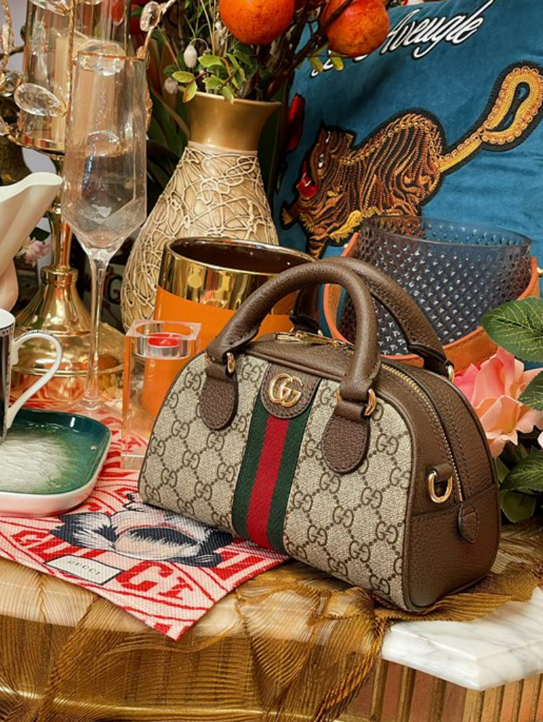 구찌 GG 오피디아 탑 핸들백 미니 724606