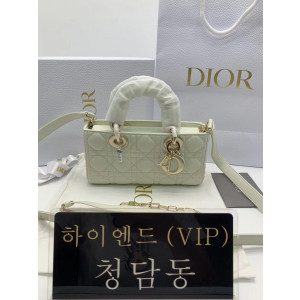 디올 CD D-JOY 까나쥬 숄더백 스몰