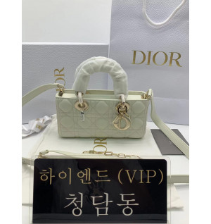 디올 CD D-JOY 까나쥬 숄더백 스몰