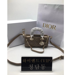 디올 CD D-JOY 까나쥬 숄더백 스몰