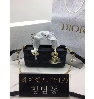디올 CD D-JOY 까나쥬 숄더백 스몰